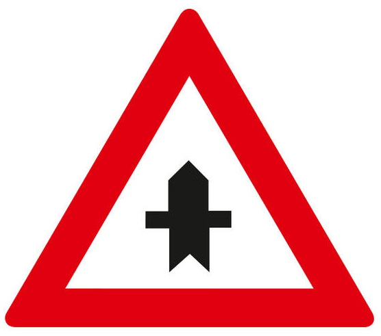 KreuzungmitStrasseohne Vorrang 