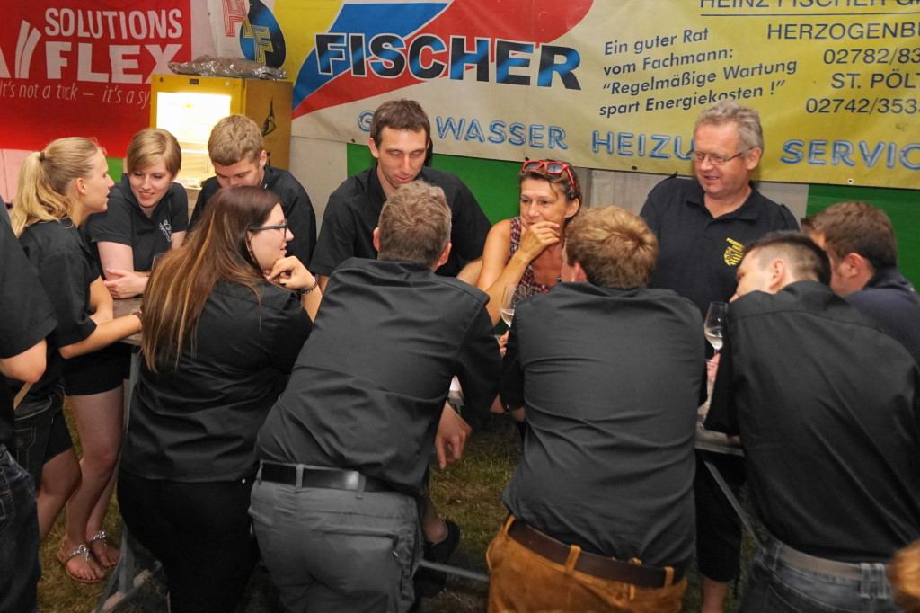 Rauschende Gartenparty