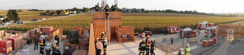 Unterabschnittsübung auf unserer Baustelle