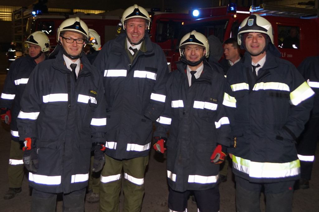 Mit Krawatte zum Einsatz