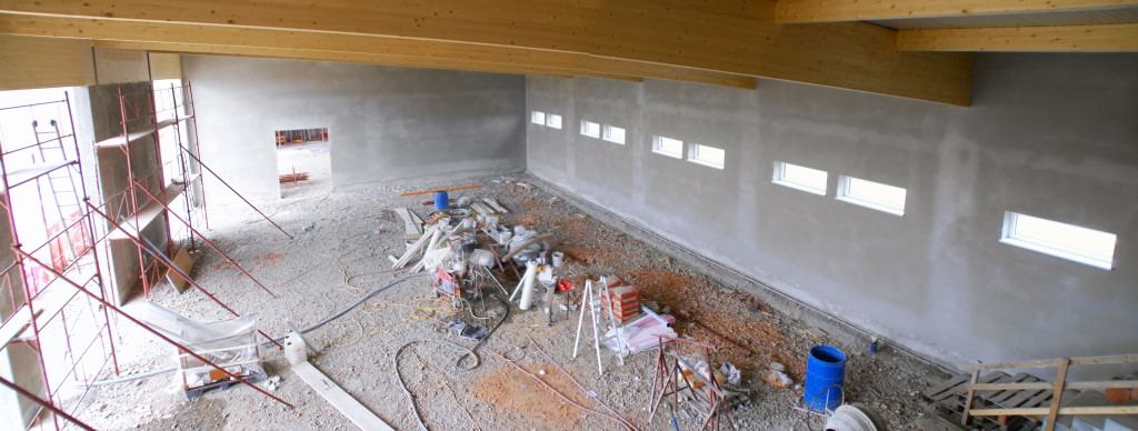 Maibaumaufstellen & Baustelle