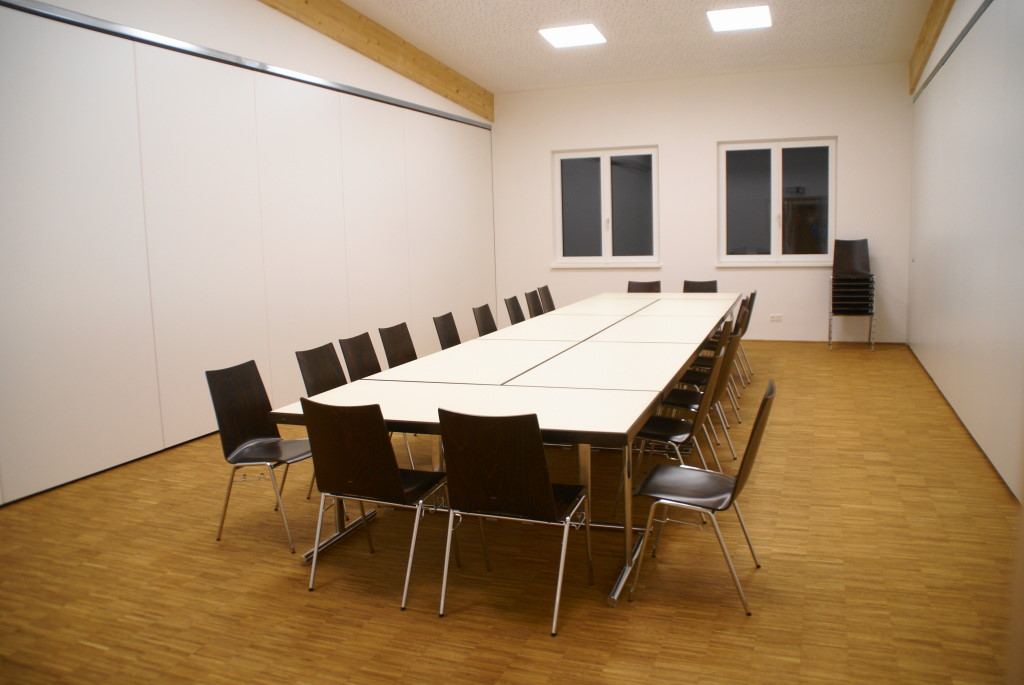 Saalvorbereitung