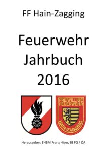 Titelseite FF-Jahrbuch 2016