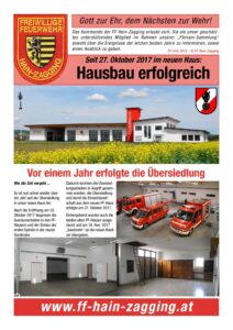 Titelseite Floriani-Broschüre 2018