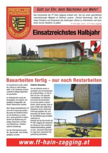Titelseite Floriani-Broschüre 2019