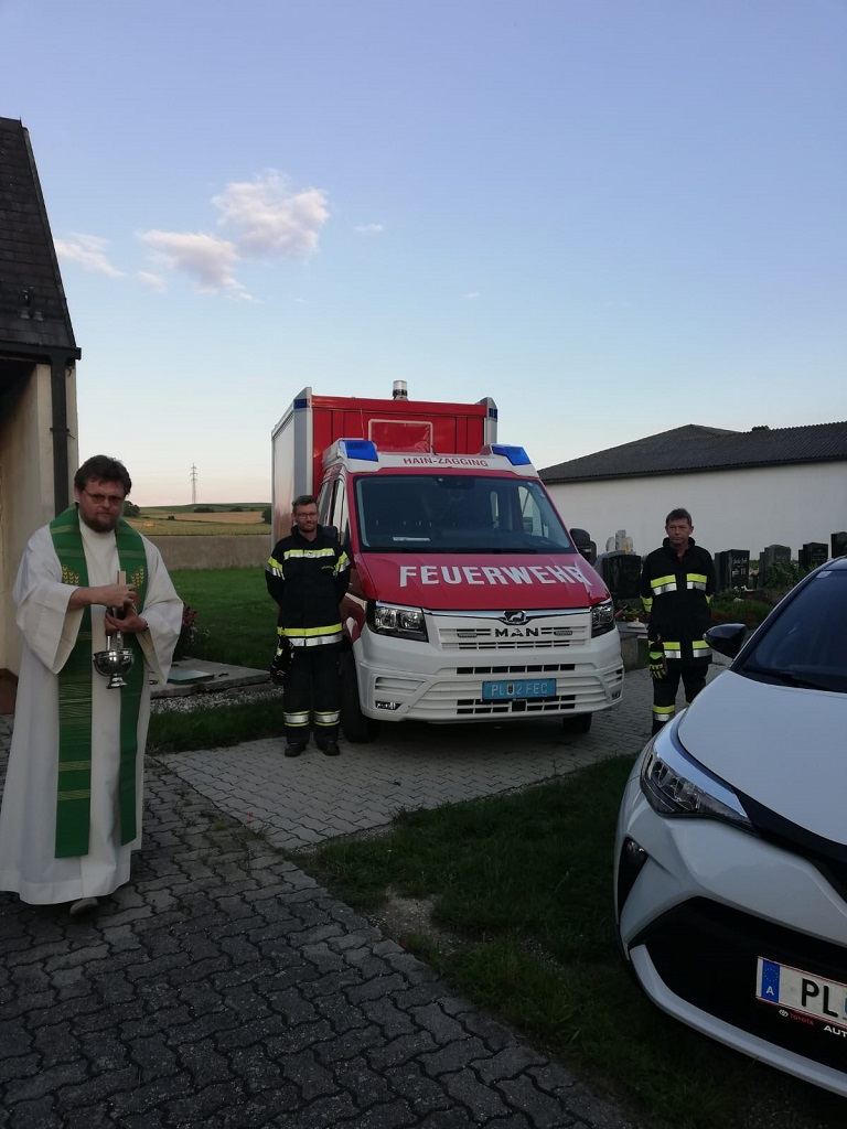 Fahrzeugsegnung