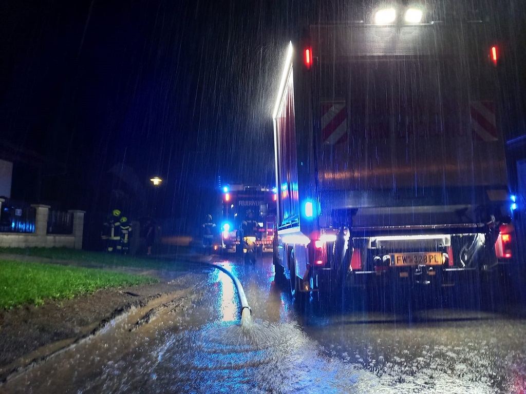 Unwetter-Einsätze