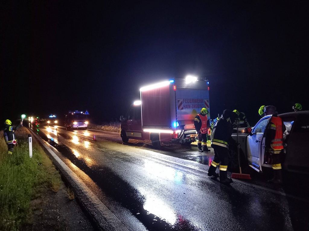 Auffahrunfall auf L100
