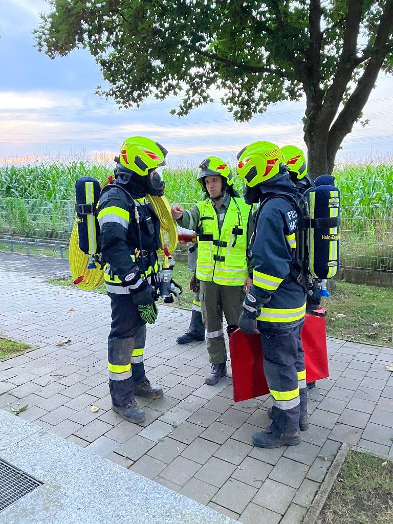 Einsatzübung in Kleinhain