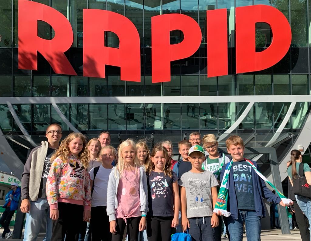 Mit der FJ zum Rapid-Match