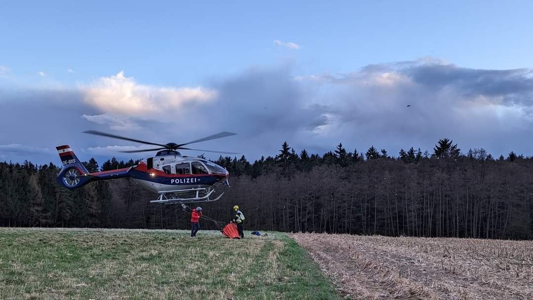 Waldbrand Obritzberg/Gansbach/Karlstetten