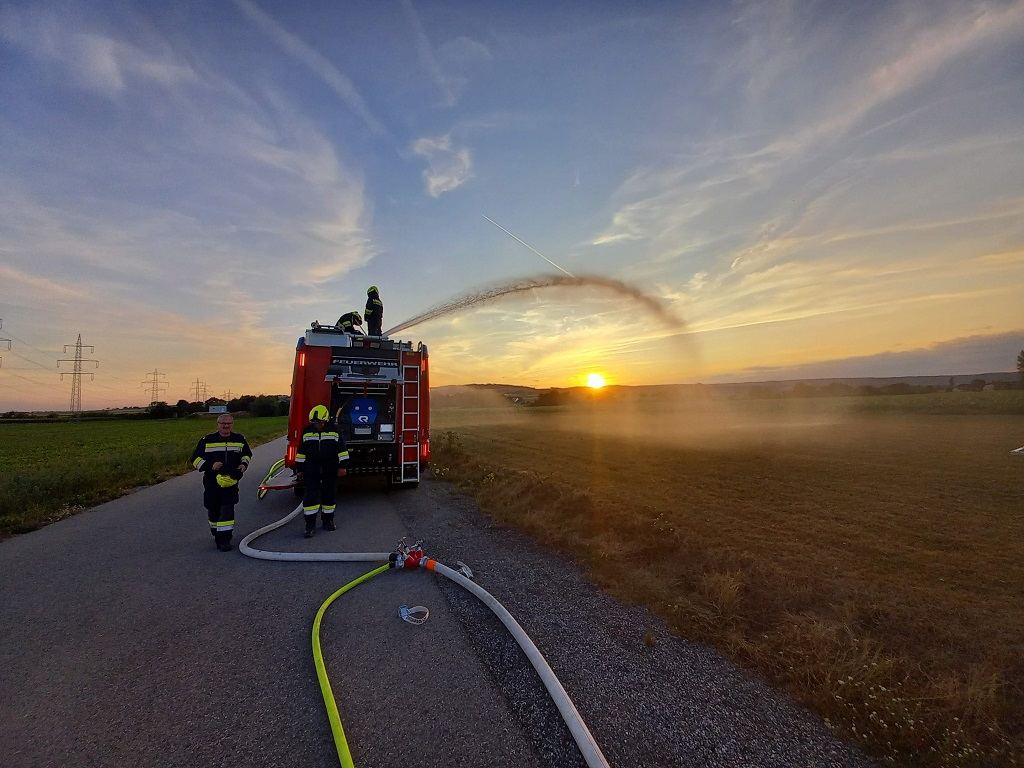 Zugsübung – Löschwasser