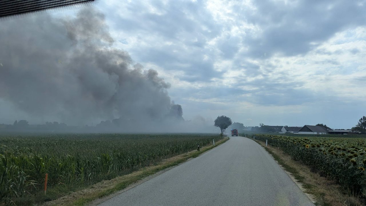Großbrand in Flinsdorf