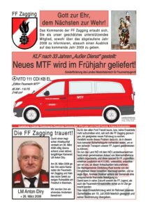 Titelseite Jahresbericht 2008