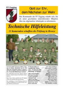 Titelseite Mitgliederinfo 2004