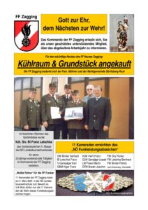 Titelseite Mitgliederinfo 2005